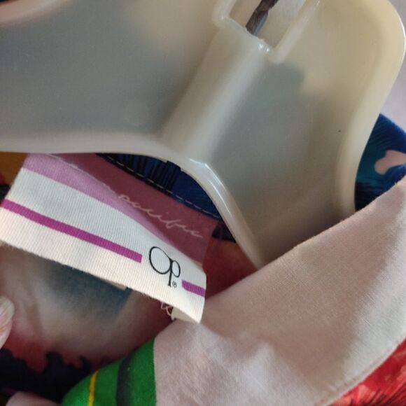 👍 Vintage OP Hawaiian Shirt Size Small. W3 - Picture 4 of 5